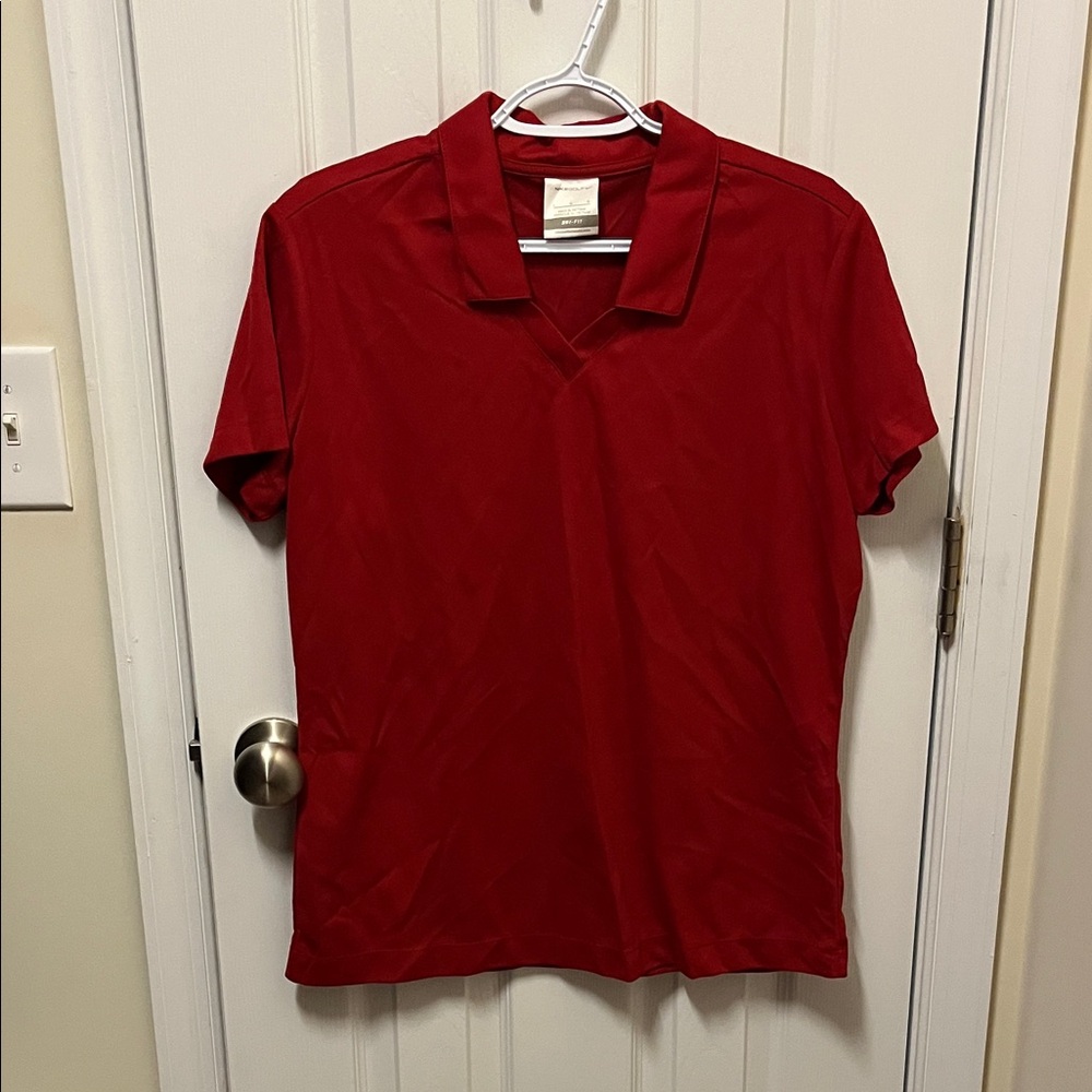Nike Red Women's Polo Shirt
